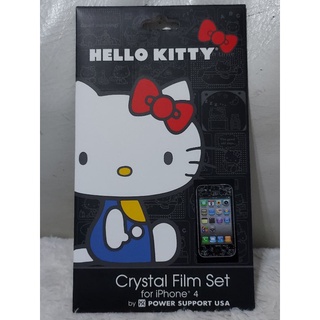 全新 POWER SUPPORT USA 三麗鷗 蘋果iphone4 hello kitty 螢幕保護貼