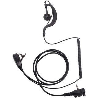 MOTOROLA Vx-261 聽筒 G 形聽筒耳機帶 PTT 麥克風,適用於摩托羅拉 Yaesu Vertex 標準收