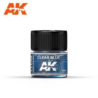 [苗栗HamMaToys玩具模型] AK顏料 - CLEAR BLUE透明藍