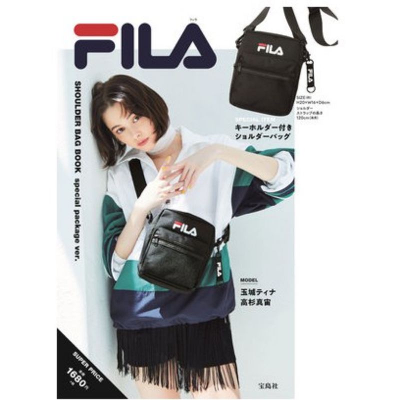 FILA 雜誌包 日本Mook雜誌附錄款 運動包 斜背包 肩背包 收納包 側背包 手機包 休閒包