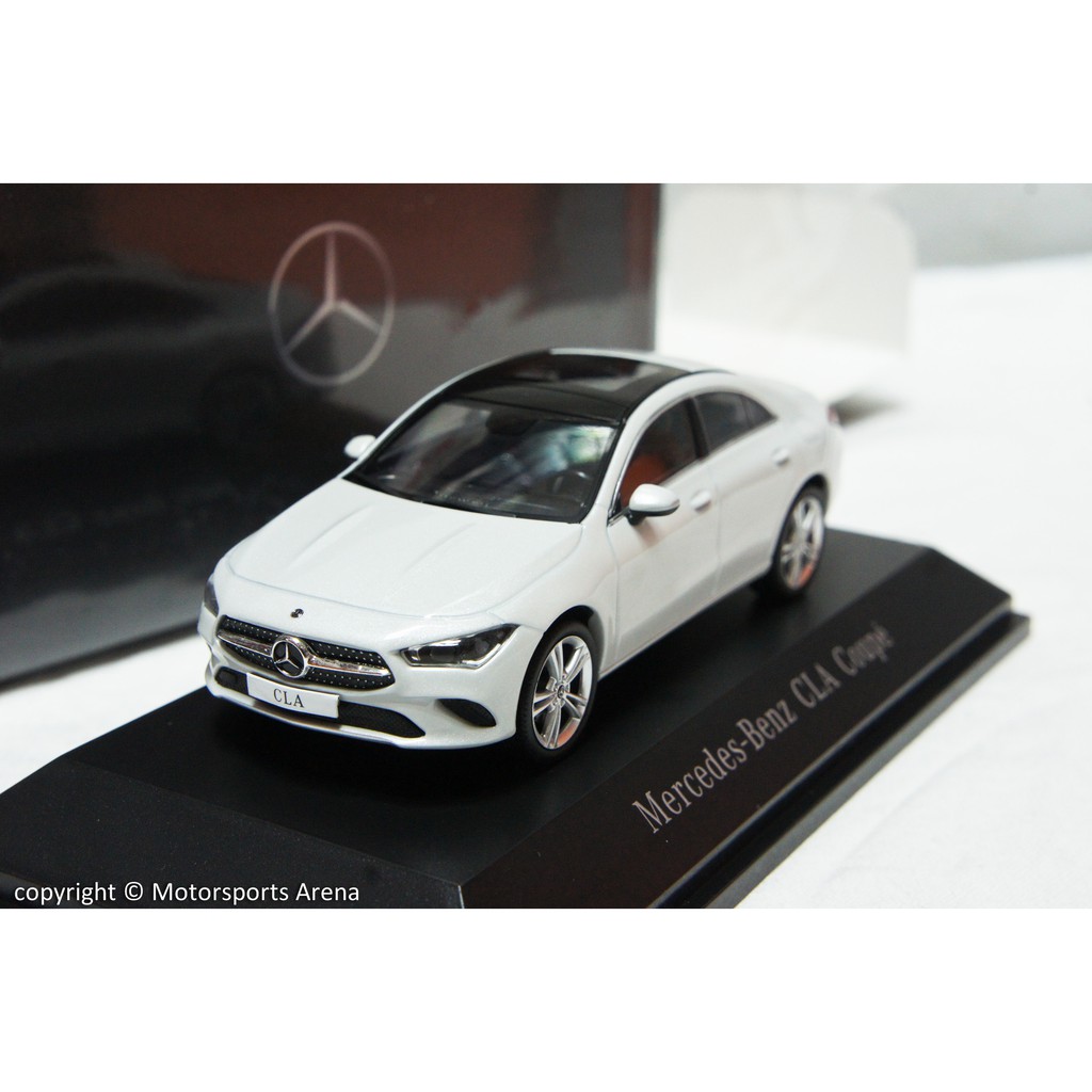 【現貨特價】賓士原廠 1:43 Spark Mercedes Benz CLA Class C118 2019 白/紅色