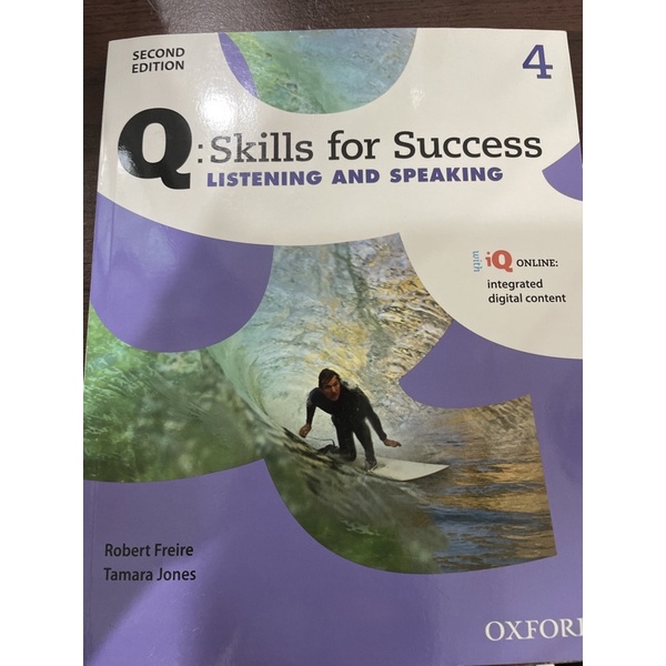 Q: Skills for Success 4 listening and speaking