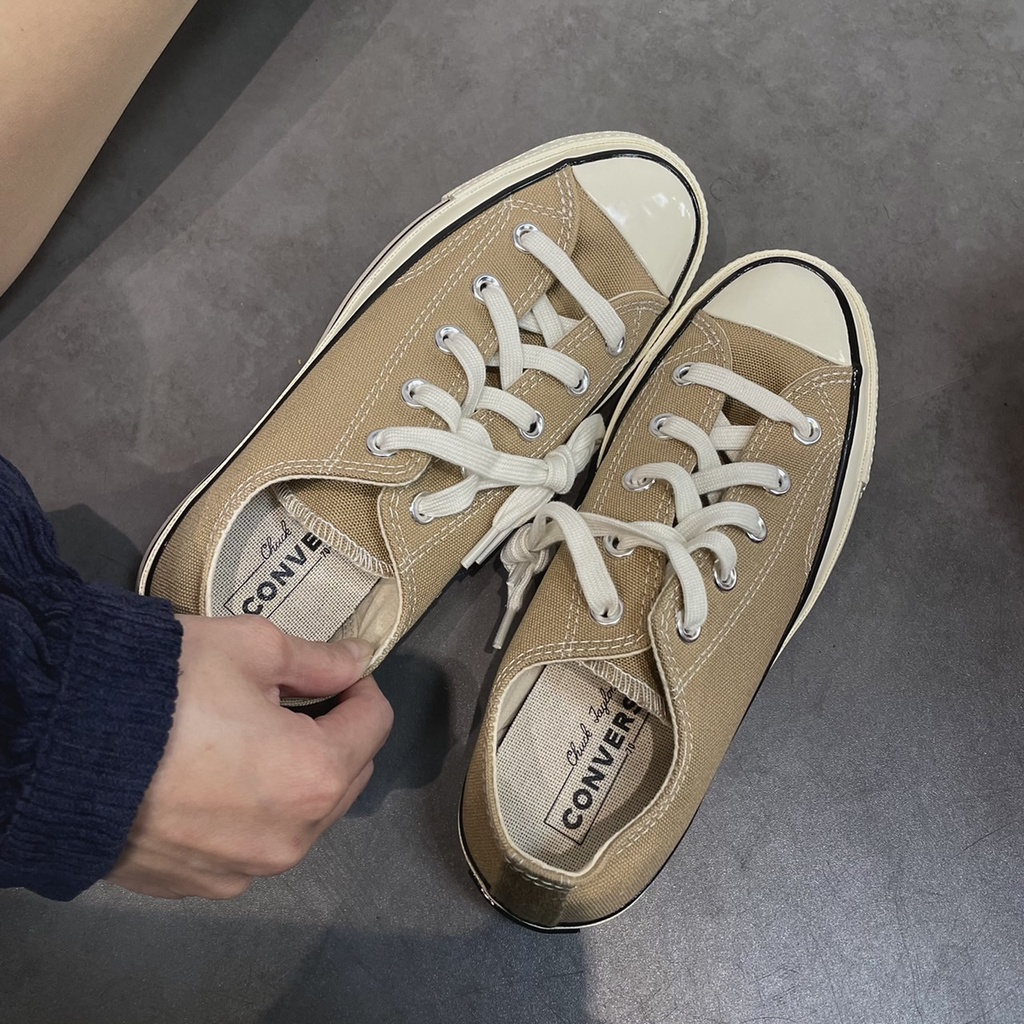 JK.S👟Converse Chuck 1970s 奶茶 淺卡其 低筒 女 168505c