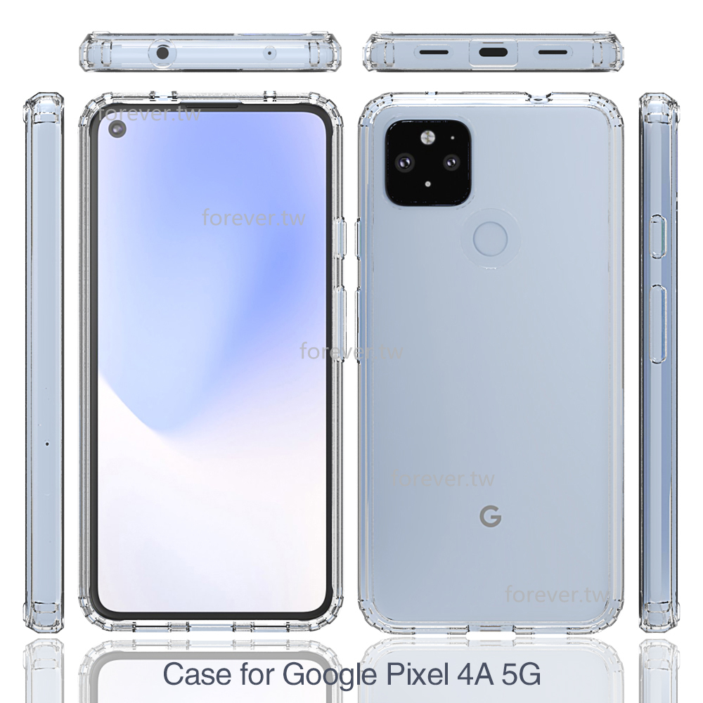 現貨 還原裸機 清水殼 適用於谷歌Pixel5手機殼 Google Pixel 4a 5G硅膠殼透明殼 防摔防撞殼