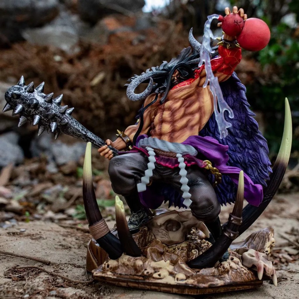 海賊動漫 手辦批發黑珍珠凱多天酒壺凱多戰斗簡單版凱多公仔模型擺件 蝦皮購物