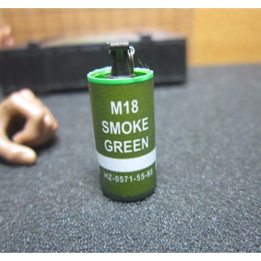G2工兵裝備 1/6美軍款M18煙幕彈一顆 mini模型