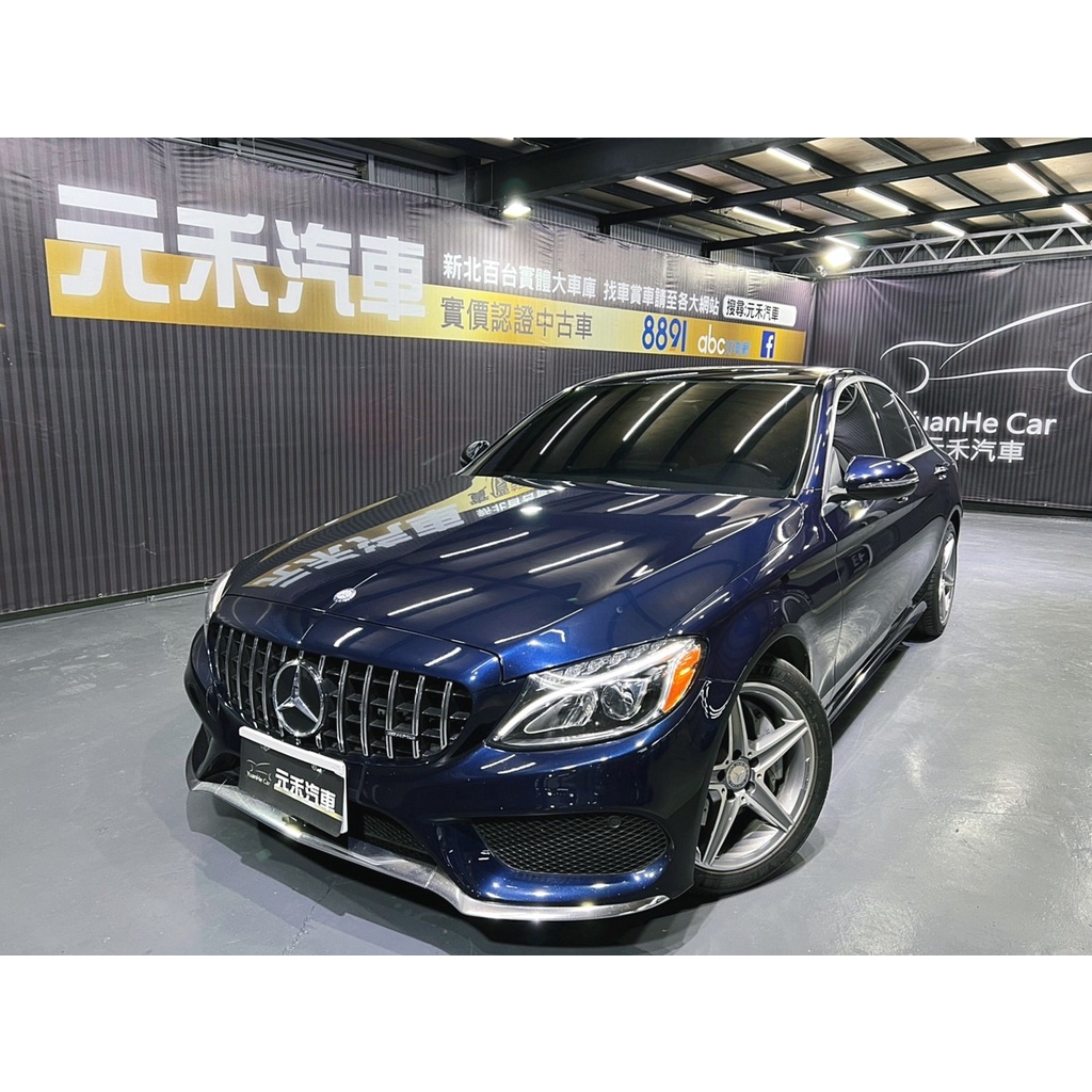 『二手車 中古車買賣』2016 M-Benz C300 AMG Sedan 4Matic 實價刊登:119.8萬(可小議