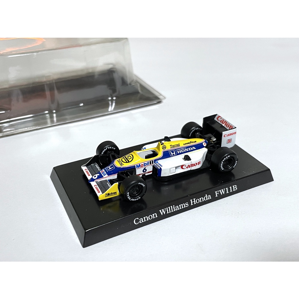 Aoshima 青島社 1/64 Canon Williams Honda FW11B 絕版 稀有