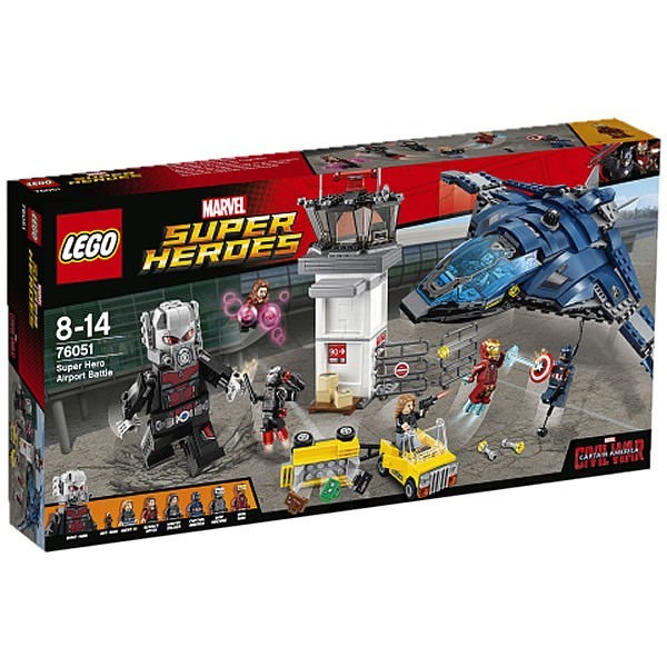 【積木樂園】樂高 LEGO 76051 超級英雄系列 Super Hero Airport Battle 大蟻人