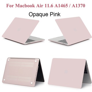 適用於 Macbook Air 11 11.6 A1465 A1370 保護套的啞光色外殼