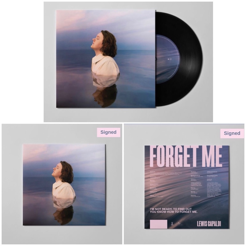 「現貨」Lewis Capaldi - Forget Me 限量簽名單曲CD 黑膠