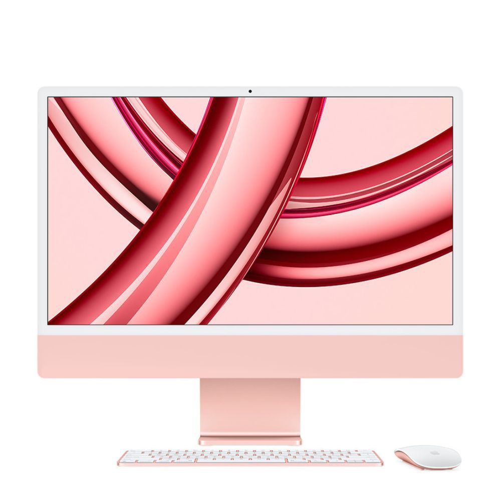 Apple iMac 24吋 M3 8CPU 10GPU 8G 512GB 粉紅色MQRU3TA 現貨 廠商直送