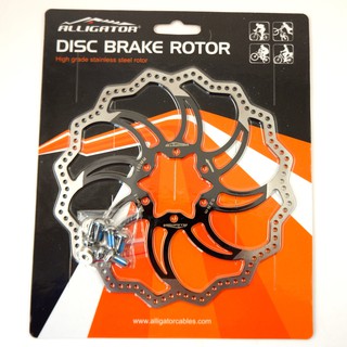 Alligator Starlite 公路車不鏽鋼黑色碟盤 160/180/203 Brake Disc Rotor