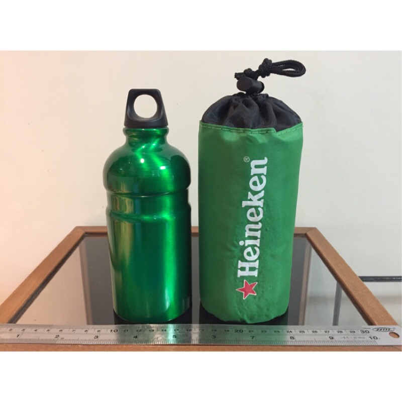 海尼根啤酒贈品-海尼根酷綠運動壺-運動水壺-隨行水壺