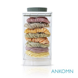 【森林麵食】ANKOMN氣密旋轉保鮮盒1.2L｜廚房用品｜食物儲存｜廚房收納｜收納盒