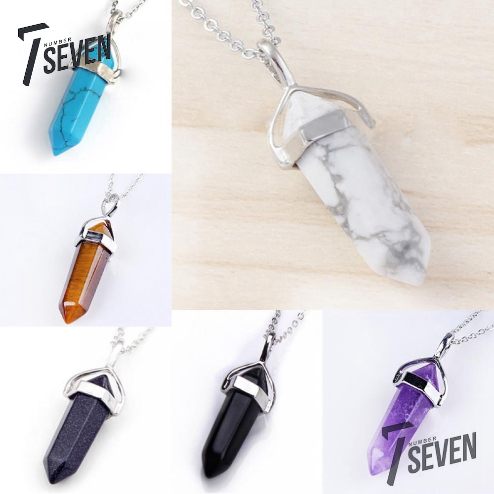 水晶六角柱天然水晶靈擺六角柱吊墜 蝦皮購物