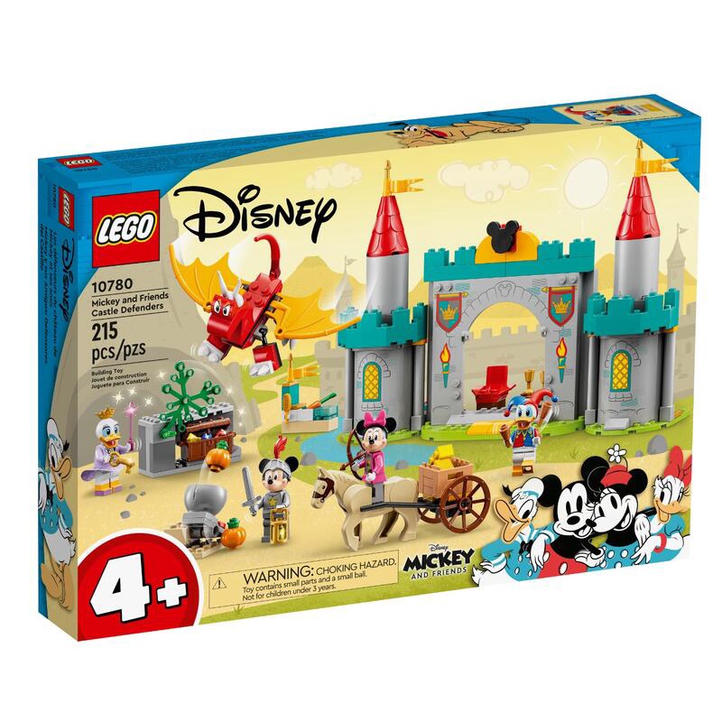 汐止 好記玩具店 樂高積木 LEGO 迪士尼 Disney系列 10780 米奇和朋友們城堡防禦 新品