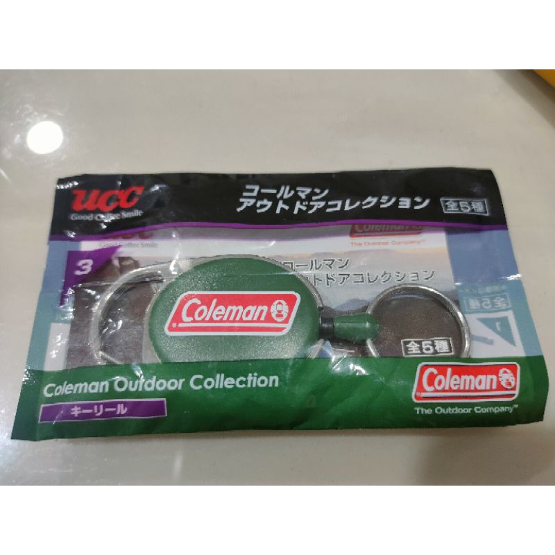 美國 Coleman 伸縮鑰匙圈 ，全新未拆