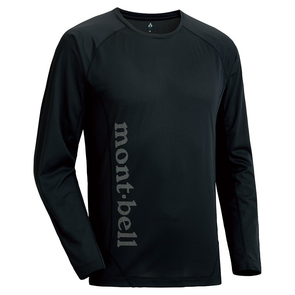 Mont Bell Light Cool Ls 長袖排汗t恤男款炭黑chbk 52 蝦皮購物