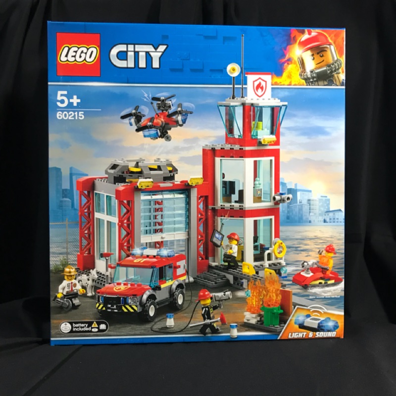 【具所】全新 樂高 LEGO 60215 Fire Station 消防局