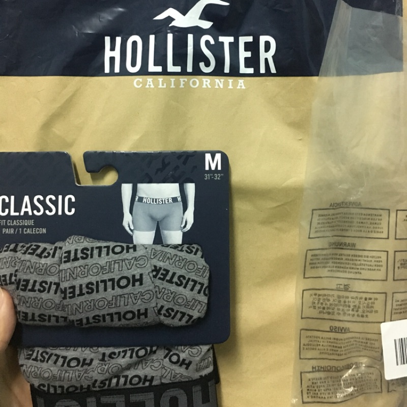 Hollister 全新內褲 size:M