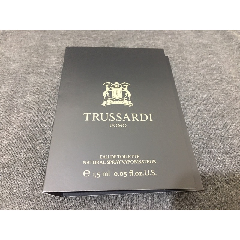 Trussardi Uomo 男性淡香水原廠試管1.5ml