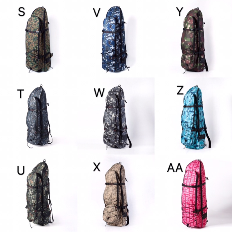 超大容量自由潛水裝備袋長蛙鞋包長蛙鞋袋自由潛水蛙鞋包自潛蛙鞋包自潛長蛙漁獵包可裝leaderfins 蝦皮購物