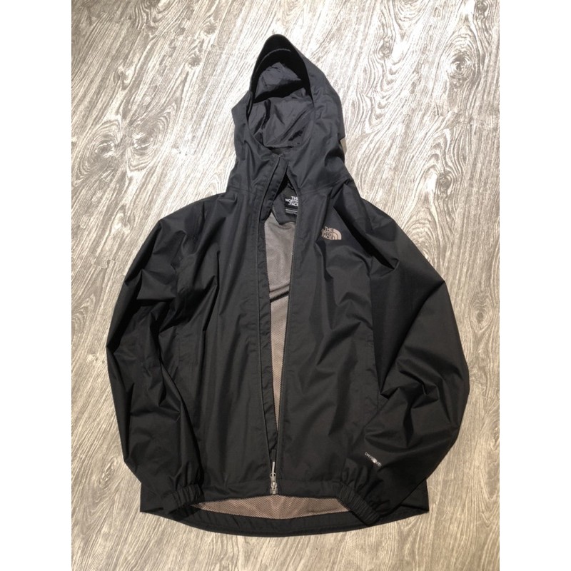 二手 The North Face 黑 Quest Jacket 網格內裡 風衣外套