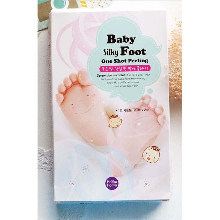 Holika Holika BABY FOOT 足部去死皮角質足膜