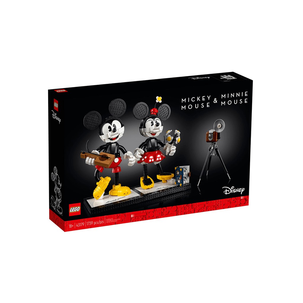 【積木樂園】樂高 LEGO 43179 Disney Mickey Mouse &amp; Minnie Mouse 米奇與米妮