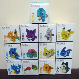 LNO 鑽石顆粒 積木 神奇寶貝 全新品-出清特價，需自行組裝