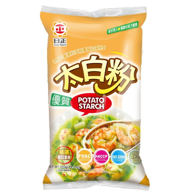 日正 優質太白粉400G 日本太白粉 馬鈴薯粉 片栗粉  N-110