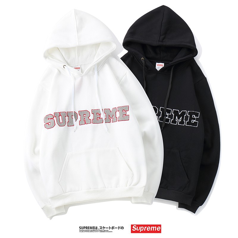 supreme cord collegiate hoodie