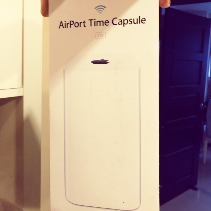 Airport time capsule 2TB 2017購入