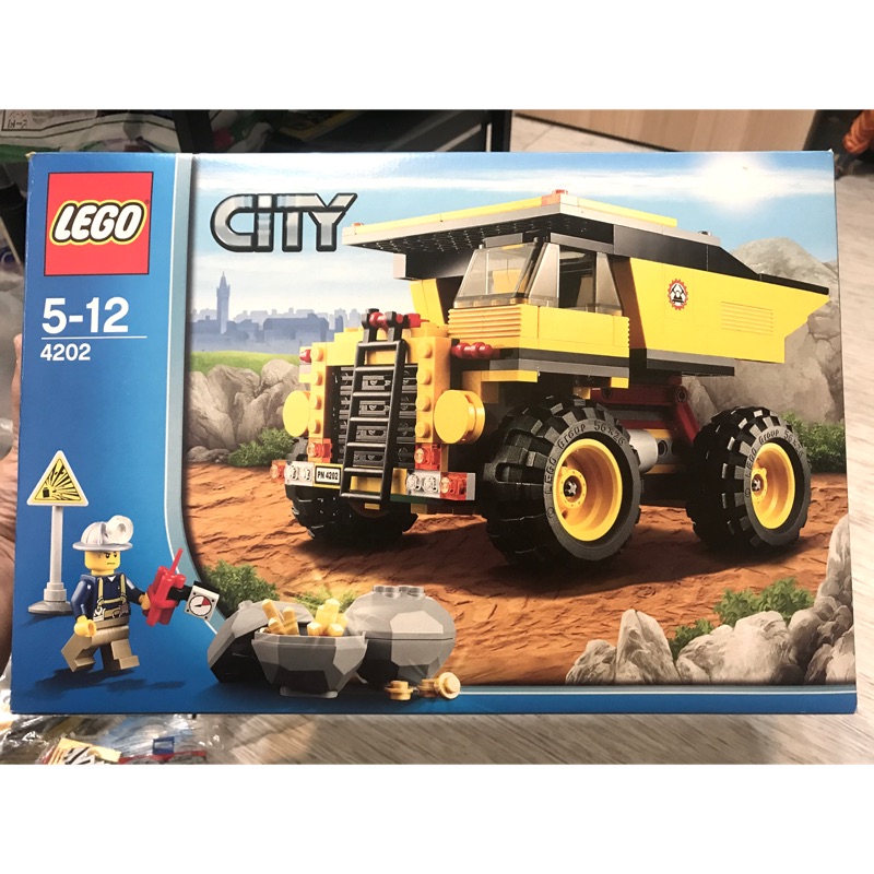 已組裝 LEGO 樂高 4202 城市系列 Mining Truck 採礦車