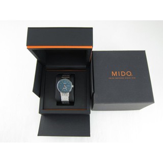 MIDO M834041819 All Dial 羅馬競技系列械機腕錶(黑x橘/42mm)*(FG037)