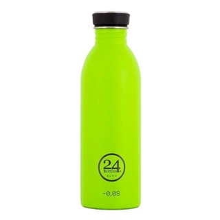 飛岳戶外-義大利 24Bottles 城市水瓶500ml - 檸檬綠