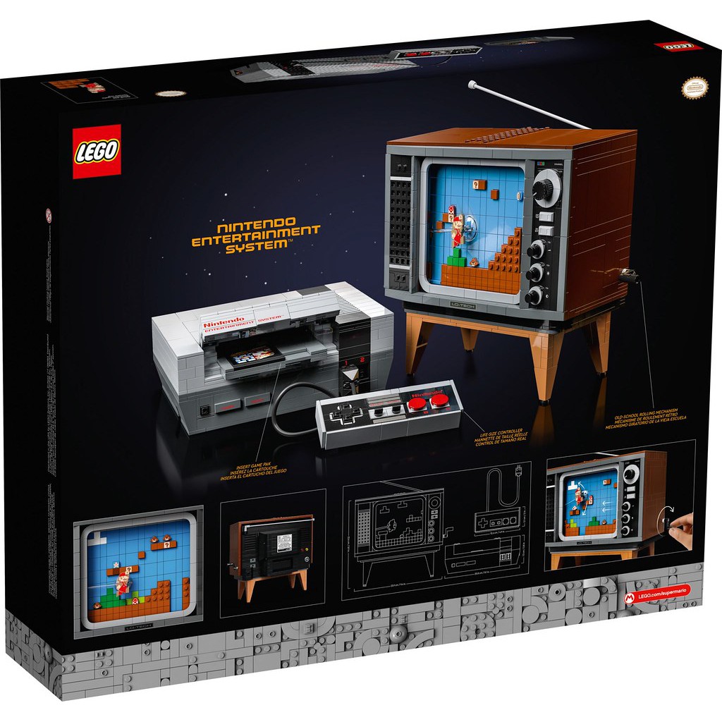 【超萌行銷】買1送1 現貨 樂高 LEGO 71374 任天堂娛樂系統 2646Pcs 可搭 71360 樂高瑪利歐冒險