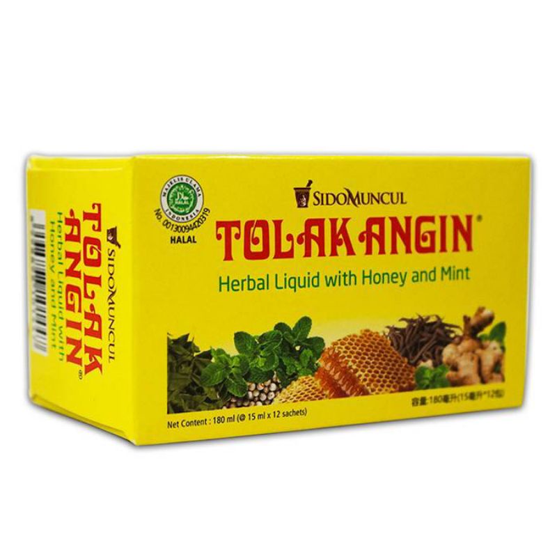 TOLAK ANGIN 蜂蜜薄荷風味調味飲品