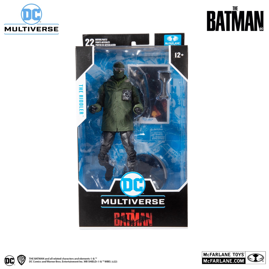 全新現貨 麥法蘭 DC Multiverse 謎語人 謎天大聖 蝙蝠俠 BATMAN 羅伯派汀森 電影 超商付款免訂金