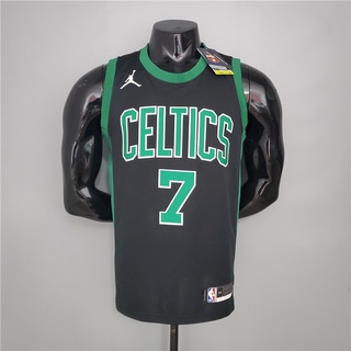 Nba Jersey波士頓塞爾蒂克隊布朗Boston Celtics Jaylen Brown籃球球員衫