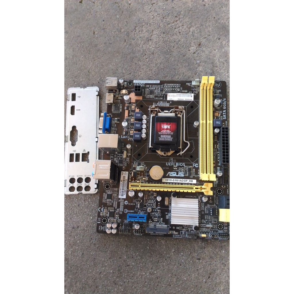 華碩 ASUS H81 H81M-E/M51AD/DP_MB主機板 良品