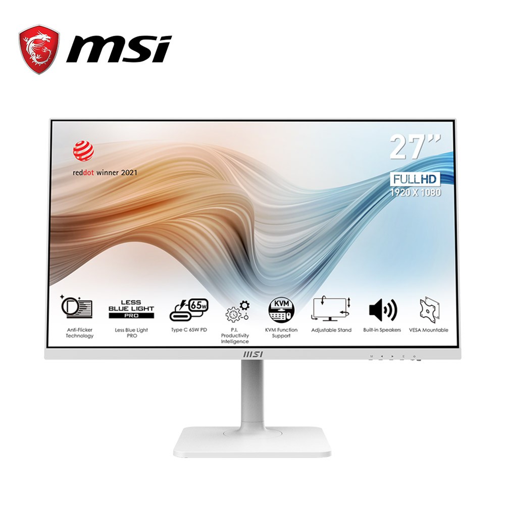 MSI微星 27吋 Modern MD272PW FHD IPS 商務螢幕顯示器 現貨 廠商直送