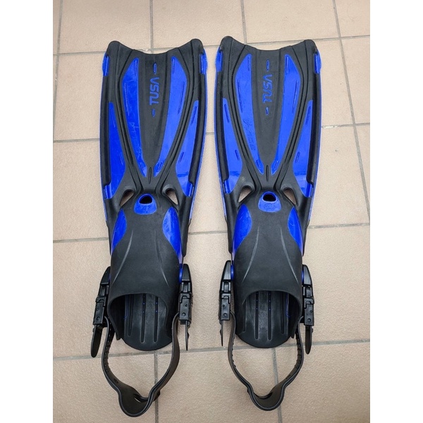 Tusa SF22 M號 二手 蛙鞋 潛水 鞋套式