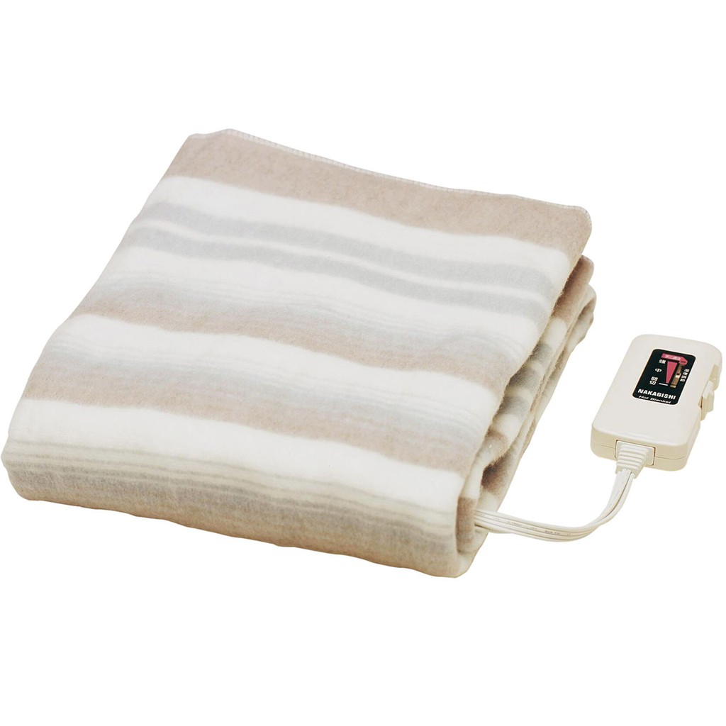 ※Overman生活好物※現貨！【NA-023S】電熱毛毯《電毯、140×80cm、單人床用、可水洗、寒冬必備、保暖》
