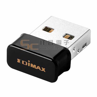 【祥昌電子】Edimax 訊舟 EW-7611ULB 無線+藍芽4.0二合一 迷你USB藍芽無線網路卡 藍芽接收器