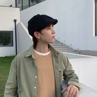 Astros 韓國嘻哈貝雷帽男均碼畫家帽反戴帽子街頭網紅穿搭男女款韓版百搭好看文青棒球帽 蝦皮購物