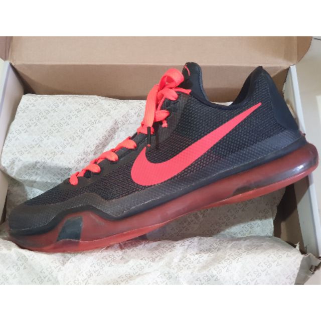 kobe 10 bright crimson