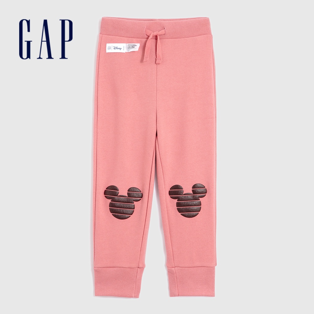 Gap 男幼童裝 Gap x Disney迪士尼聯名 米奇棉褲-粉色(833430)