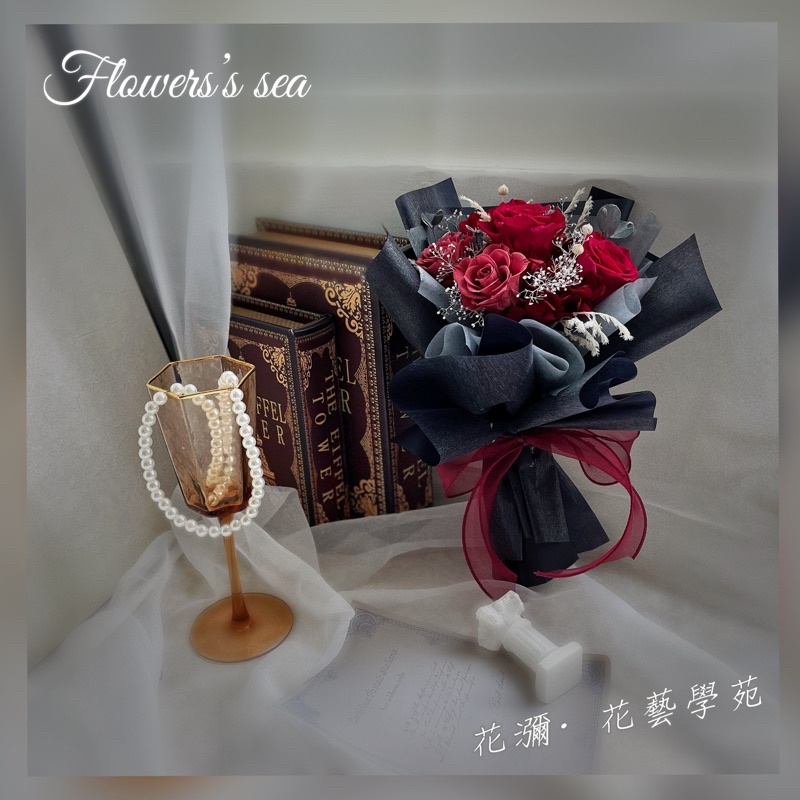 ❤免運❤ 韓式玫瑰花束｜乾燥花·不凋花·永生花·玫瑰花束·乾燥花束·永生花束｜情人送禮/浪漫驚喜/求婚花束｜